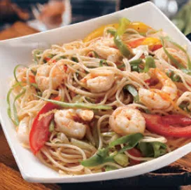 Shrimp noodles